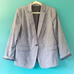 Ann Taylor Factory Linen Blazer